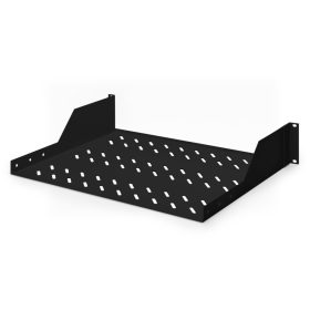   DIGITUS DN-19 TRAY-2-SW 19"" 2U 352mm mély fekete fix polc