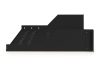 DIGITUS DN-19 TRAY-2-SW 19"" 2U 352mm mély fekete fix polc
