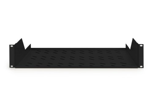 DIGITUS DN-19 TRAY-2-SW 19"" 2U 352mm mély fekete fix polc