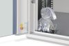 DIGITUS Dynamic-N DN-37104 19" 9U 474x600x450mm lapraszerelt üvegajtós szürke fali rack szekrény