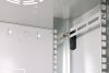 DIGITUS Dynamic-N DN-37104 19" 9U 474x600x450mm lapraszerelt üvegajtós szürke fali rack szekrény
