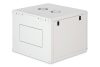 DIGITUS Dynamic-N DN-37106 19" 9U 474x600x600mm lapraszerelt üvegajtós szürke fali rack szekrény