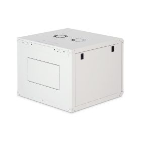   DIGITUS Dynamic-N DN-37106 19" 9U 474x600x600mm lapraszerelt üvegajtós szürke fali rack szekrény