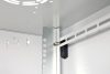 DIGITUS Dynamic-N DN-37106 19" 9U 474x600x600mm lapraszerelt üvegajtós szürke fali rack szekrény