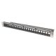 DIGITUS DN-91411-LF 19" 1U 24port ABS moduláris üres patch panel
