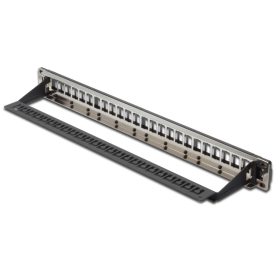   DIGITUS DN-91411-LF 19" 1U 24port ABS moduláris üres patch panel