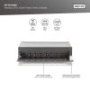 DIGITUS DN-91608SD Cat.6 8port asztali fekete árnyékolt patch panel