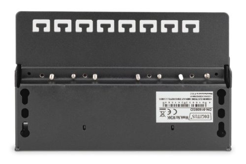 DIGITUS DN-91608SD Cat.6 8port asztali fekete árnyékolt patch panel