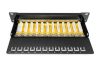 DIGITUS DN-91612S Cat.6 12port asztali fekete árnyékolt patch panel