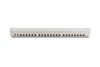 DIGITUS DN-91624S 19" 1U 24port Cat.6 kompakt szürke árnyékolt patch panel