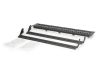 DIGITUS DN-91648U 19" 2U 48port Cat.6 kompakt fekete árnyékolatlan patch panel