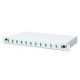 DIGITUS DN-96331/3 19" 1U 12xLC duplex OM3 toldóval pigtaillel és kötőkazettával szerelt optikai patch panel