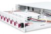 DIGITUS DN-96331-4 19" 1U 12xLC duplex OM4 toldóval pigtaillel és kötőkazettával szerelt optikai patch panel