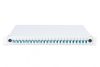 DIGITUS DN-96332/3 19" 1U 24xLC duplex OM3 toldóval pigtaillel és kötőkazettával szerelt optikai patch panel