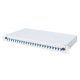 DIGITUS DN-96332-4 19" 1U 24xLC duplex OM4 toldóval pigtaillel és kötőkazettával szerelt optikai patch panel