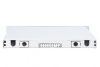 DIGITUS DN-96332-4 19" 1U 24xLC duplex OM4 toldóval pigtaillel és kötőkazettával szerelt optikai patch panel