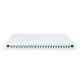 DIGITUS DN-96332/9 19" 1U 24xLC duplex OS2 toldóval pigtaillel és kötőkazettával szerelt optikai patch panel
