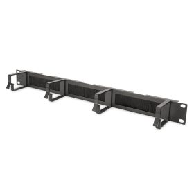   DIGITUS DN-97663 19" 1U gyűrűs fésűs fekete kábelrendező