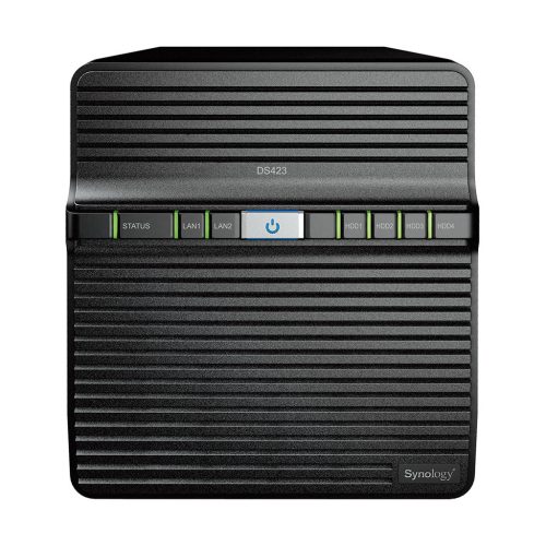 Synology DiskStation DS423 (2GB) 4x SSD/HDD lemezes NAS + regisztrációs kártya