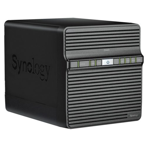 Synology DiskStation DS423 (2GB) 4x SSD/HDD lemezes NAS + regisztrációs kártya