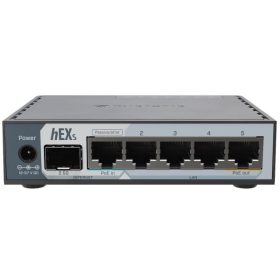   MikroTik hEX S (2025 verzió) E60iUGS L4 512MB 5xGbE LAN 1x2.5 GbE SFP port router
