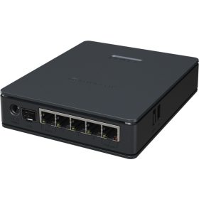   MikroTik E62iUGS-2axD5axT hAP ax S 5xGbE LAN 1x2.5G SFP port 802.11ax Wi-Fi 6 Vezeték nélküli router