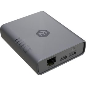   MikroTik EC25-EU&KNE KNOT 1xGbE LAN 1xSIM slot 3xSMA csatlakozó, eSIM support LTE 4G IoT Gateway