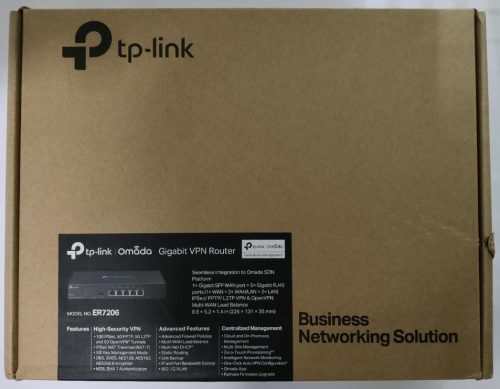 TP-LINK ROUTER ER7206  SafeStream Gigabit Multi-WAN VPN
