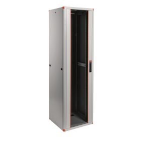   Legrand EVO42U6060 Evoline 19" 42U SZÉL:600 MÉLY:600 MAG:1894 MAX:1000kg üvegajtós szürke álló rack szekrény