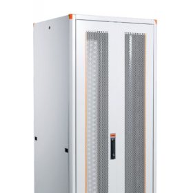   Legrand EVO42U8080EE Evoline 19" 42U SZÉL:800 MÉLY:800 MAG:1894 MAX:1000kg dupla 63% perforált ajtós szürke álló rack szekrény