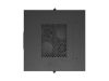 Lanberg FF01-6637-23BL 19" 37U SZÉL:600mm MÉLY:600mm MAG:1898mm lapraszerelt LCD hálós fémajtós fekete álló rack szekrény