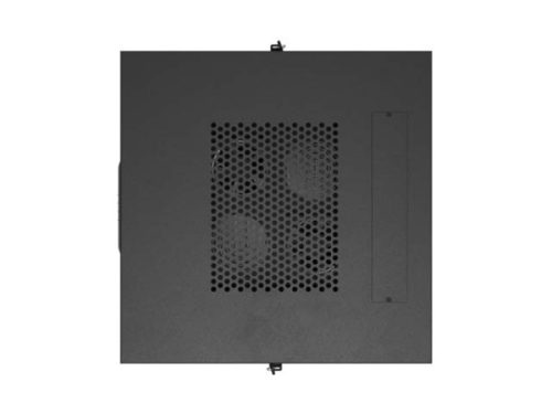 Lanberg FF01-6637-23BL 19" 37U SZÉL:600mm MÉLY:600mm MAG:1898mm lapraszerelt LCD hálós fémajtós fekete álló rack szekrény