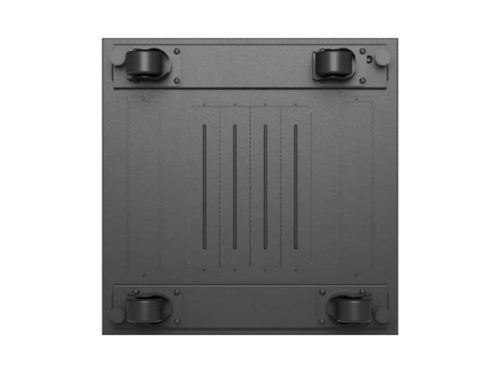 Lanberg FF01-6637-23BL 19" 37U SZÉL:600mm MÉLY:600mm MAG:1898mm lapraszerelt LCD hálós fémajtós fekete álló rack szekrény