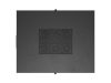 Lanberg FF01-8047-23BL 19" 47U SZÉL:800mm MÉLY:1000mm MAG:2344mm lapraszerelt LCD hálós fémajtós fekete álló szerver szekrény