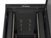 Lanberg FF01-8242-23BL 19" 42U SZÉL:800mm MÉLY:1200mm MAG:2127mm lapraszerelt LCD hálós fémajtós fekete álló rack szekrény