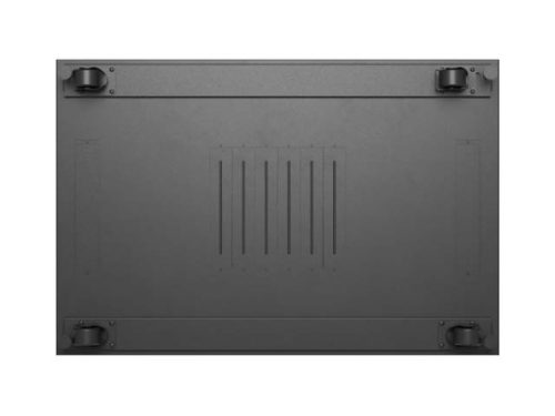 Lanberg FF01-8247-23BL 19" 47U SZÉL:800mm MÉLY:1200mm MAG:2343mm lapraszerelt LCD hálós fémajtós fekete szerver szekrény