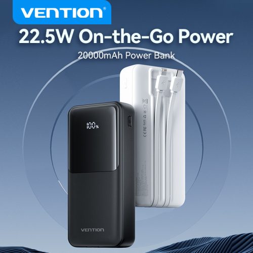 Vention FHPW0 20000mah,22,5W, Powerbank