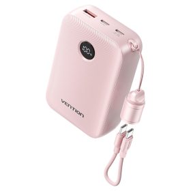 Vention FKBP0-C 20000mah, (rózsaszín,22,5W), powerbank