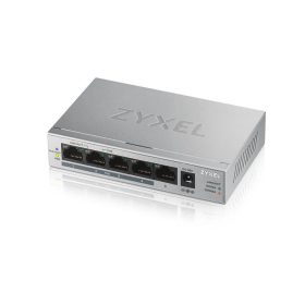   Zyxel GS1005HP-EU0101F 4xPoE+ GbE LAN (60W) 1xGbE LAN port nem menedzselhető PoE+ Switch
