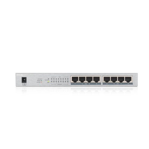 Zyxel GS1008HP-EU0101F 8xPoE+ GbE LAN port (60W) nem menedzselhető PoE+ Switch