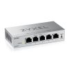 Zyxel GS1200-5V3-EU0101F 5xGbE LAN port web menedzselhető asztali Switch