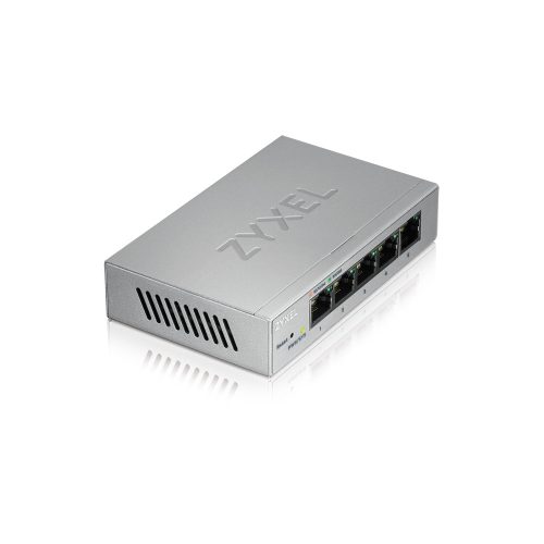 Zyxel GS1200-5-EU0101F 5xGbE LAN port web menedzselhető asztali Switch