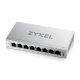 Zyxel GS1200-8-EU0103F v3 8xGbE LAN port web menedzselhető asztali Switch