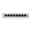 Zyxel GS1200-8-EU0103F v3 8xGbE LAN port web menedzselhető asztali Switch