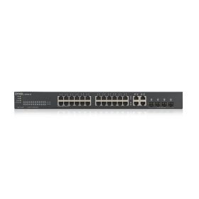   Zyxel GS1920-24V2-EU0101F 24xGbE LAN 4xRJ45/SFP Combo port L2 smart menedzselhető Switch