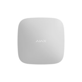   Ajax Hub 2 White vezeték nélküli riasztóközpont, Ethernet és 2G, riasztás kiegészítése képpel, fehér