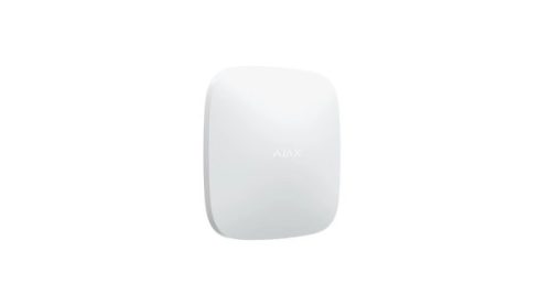 Ajax Hub 2 White vezeték nélküli riasztóközpont, Ethernet és 2G, riasztás kiegészítése képpel, fehér