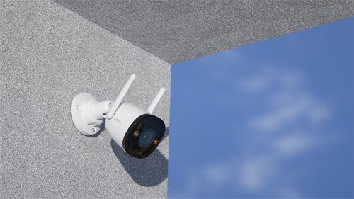 IMOU IPC-S3EP-5M0WE Bullet 3 ,5MP,2,8mm,kültéri,H265,LED30m,SD,kétirányú hang,fehérfényes IP wifi csőkamera