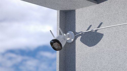 IMOU IPC-S3EP-5M0WE Bullet 3 ,5MP,2,8mm,kültéri,H265,LED30m,SD,kétirányú hang,fehérfényes IP wifi csőkamera