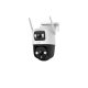 IMOU IPC-S7XP-10M0WED-0360B-IMOU Cruiser Dual 5MP fix lencse+5MP PT lencse,3,6mm,kültéri,H265,LED30m,kétirányú hang,SD,Dual lencsés PT wifi 6 kamera